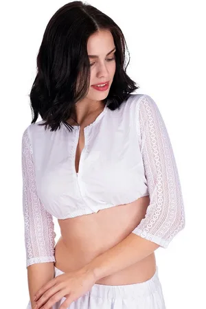 Hammerschmid Dirndlbluse Dirndlbluse - BEATE - cremeweiß - Verkäufer: Alpenwahnsinn Tracht & Lifestyle