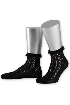 LUSANA Trachtensocken Trachtensocken - AJOUR II - , weiß - Verkäufer: Alpenwahnsinn Tracht & Lifestyle
