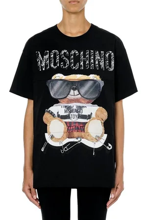 Moschino T-Shirt Couture Teddy Bear Oversize Loose Fit Teddybär Top - Verkäufer: eldigo