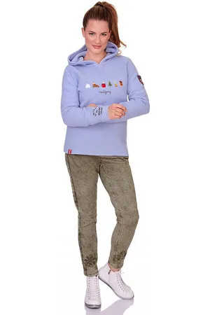 hangOwear Trachtenjeans Trachtenjeans Damen - HENDRINA LANG - army green - Verkäufer: Alpenwahnsinn Tracht & Lifestyle