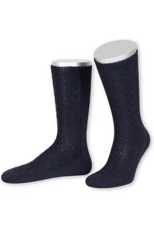 LUSANA Trachtensocken Trachtensocken - L5697 - jeans, marine, mittelgrau - Verkäufer: Alpenwahnsinn Tracht & Lifestyle