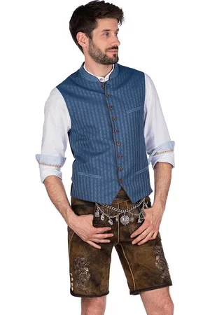 MARJO Trachtenlederhose Lederhose Herren kurz - CARL - bistre brown - Verkäufer: Alpenwahnsinn Tracht & Lifestyle