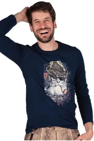 Almgwand Outdoorjacke Longsleeve Herren - SEIDLALM - dunkelblau - Verkäufer: Alpenwahnsinn Tracht & Lifestyle