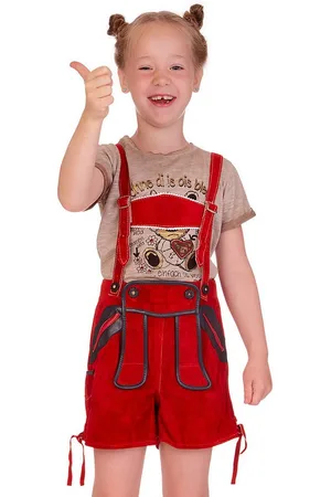 Isar Lederhose Lederhose Kinder - JASCHA - - Verkäufer: Alpenwahnsinn Tracht & Lifestyle