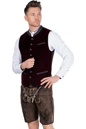 SPIETH & WENSKY Trachtenlederhose Lederhose Herren kurz - DRAGON - zeder/ - Verkäufer: Alpenwahnsinn Tracht & Lifestyle