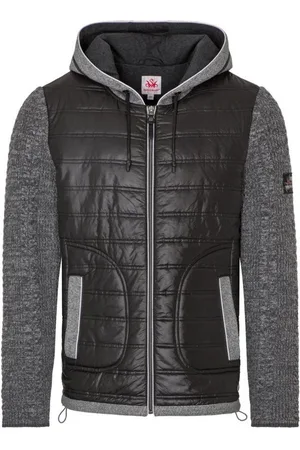 SPIETH & WENSKY Outdoorjacke Outdoorjacke Herren - WARBURG - schwarz/grau - Verkäufer: Alpenwahnsinn Tracht & Lifestyle
