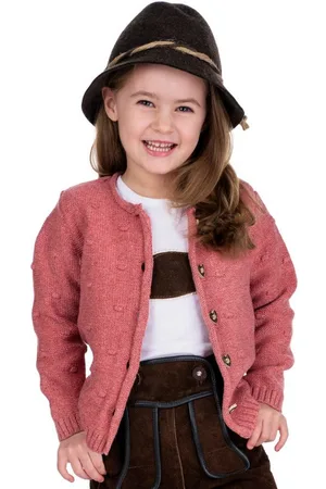 BONDI Trachtenkleid Strickjacke Baby/Kleinkind - ALPENGLÜCK - dark rose - Verkäufer: Alpenwahnsinn Tracht & Lifestyle