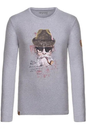 Almgwand Outdoorjacke Longsleeve Herren - SEIDLALM - graumeliert, oliv - Verkäufer: Alpenwahnsinn Tracht & Lifestyle