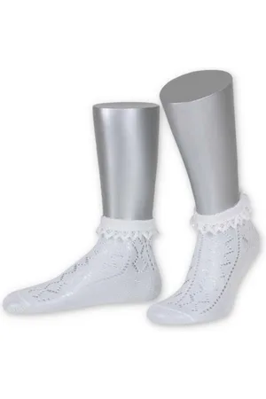 LUSANA Trachtensocken Trachtensocken - AJOUR II - schwarz, - Verkäufer: Alpenwahnsinn Tracht & Lifestyle