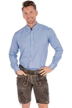 Mark Maddox Trachtenlederhose Lederhose Herren kurz - EDERSEE - rauch - Verkäufer: Alpenwahnsinn Tracht & Lifestyle