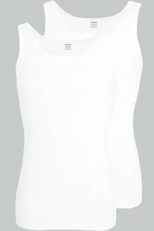 Ceceba Unterhemd Sportjacke 2er Pack weiss - Verkäufer: Herrenmode Kreis Shop