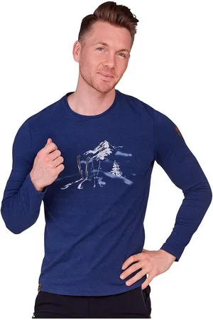 Almgwand Outdoorjacke Longsleeve Herren - SCHWÖRZLALM - denim - Verkäufer: Alpenwahnsinn Tracht & Lifestyle