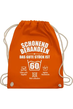 Shirtracer Turnbeutel Schonend behandeln das gute stück ist 60, 60. Geburtstag - Verkäufer: