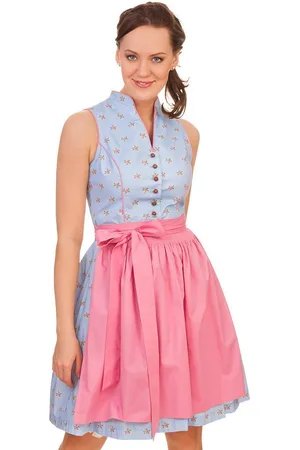Alpenfee Dirndl Retro Dirndl 2tlg. - SOPHIA - hellblau - Verkäufer: Alpenwahnsinn Tracht & Lifestyle