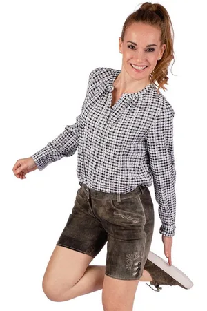 SPIETH & WENSKY Lederhose Trachtenlederhose Damen - WALZ - erde/ - Verkäufer: Alpenwahnsinn Tracht & Lifestyle