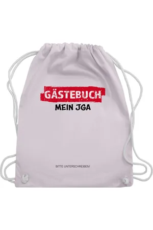 Shirtracer Turnbeutel JGA Gästebuch I Unterschreiben Gäste, JGA Männer - Verkäufer: