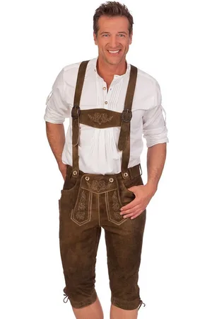MARJO Trachtenlederhose Kniebundlederhose - SEPPL - walnuss - Verkäufer: Alpenwahnsinn Tracht & Lifestyle