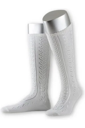 LUSANA Trachtensocken Trachtenstrümpfe Damen - L380N - schwarz, - Verkäufer: Alpenwahnsinn Tracht & Lifestyle