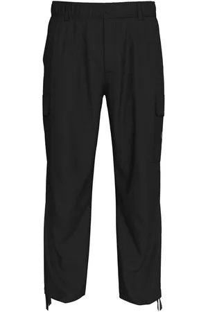 Calvin Klein Cargohose REGULAR STRAIGHT CARGO mit Logopatch