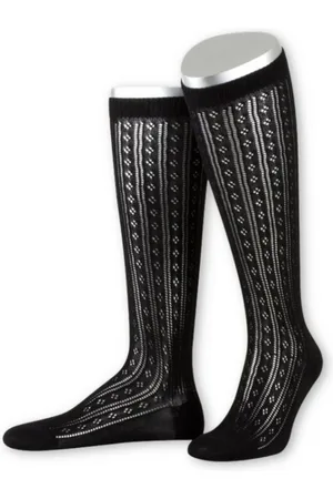 LUSANA Trachtensocken Trachtenstrümpfe Damen - L6665 - , weiß - Verkäufer: Alpenwahnsinn Tracht & Lifestyle