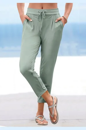 Lascana Schlupfhose aus glatter Jerseyqualität, leichte Sommerhose mit Taschen, bügelfrei