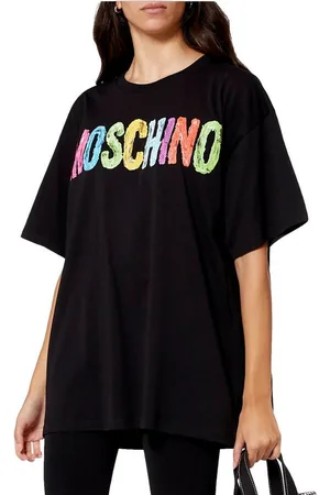 Moschino T-Shirt COUTURE 3D Logo Paint-Effect Shirt Oversize 3D-Logo mit handgemaltem Effekt - Verkäufer: eldigo