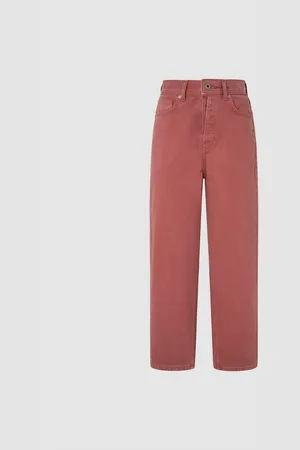 Pepe Jeans High-waist-Jeans BARREL JEANS UHW mit weitem Bein aus Baumwolldenim