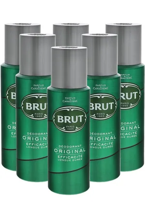 Brut Bodyspray 6 x Original Herren Deodorant je 200ml maskuliner Duft Deo for ma - Verkäufer: Tribellium