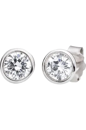 KangaROOS Paar Ohrstecker Schmuck Geschenk Silber 925 Ohrschmuck Ohrringe Solitär, K0066E/90/03, mit Zirkonia (synth)