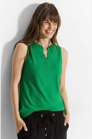 CECIL Tanktop in Unifarbe