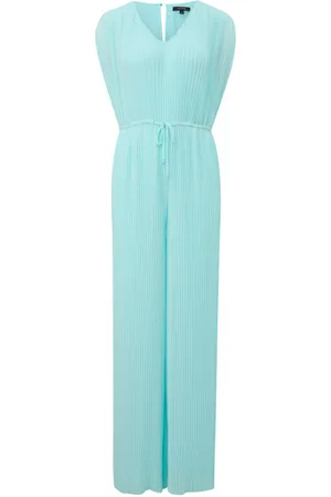 Comma, Overall Plissee-Jumpsuit mit V-Ausschnitt - Verkäufer: s.Oliver