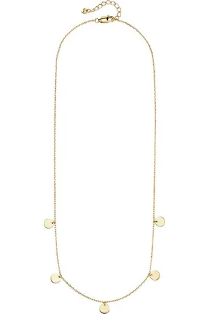 KangaROOS Kette mit Anhänger Schmuck Geschenk Silber 925 Halsschmuck Ankerkette Plättchen, K0057N