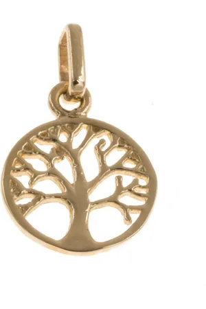 Bella Carina Kettenanhänger Anhänger Baum des Lebens 585 Gold 14 Karat 1 cm, 585 Gold 14 Karat massiv - Verkäufer: