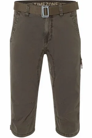 Timezone 3/4-Hose Connor - olive wood - Verkäufer: Melange-shop