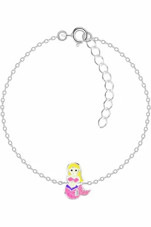 ALEXANDER YORK Silberarmband MEERJUNGFRAU rosa, 925 Sterling Silber - Verkäufer: