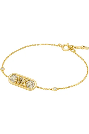 Michael Kors Armband Schmuck Geschenk Silber 925 ARMKETTE PAVÉ EMPIRE LINK, MKC1730CZ, mit Zirkonia (synth)