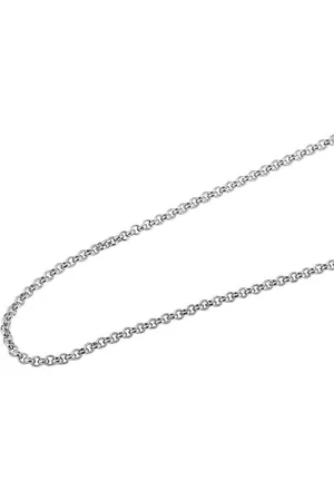 Karma Edelstahlkette Erbskette Herren Edelstahl Silber Halskette modern Herrenkette (Geschenk für Ihn Silberkette, Männerschmuck Herrenschmuck), 45 cm 50 cm 55 cm oder 60 cm Edelstahlhalskette - Verkäufer: Sanixa