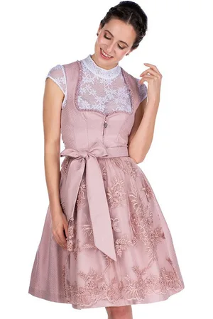 MARJO Dirndl Midi Dirndl 2tlg. - DANA - puder - Verkäufer: Alpenwahnsinn Tracht & Lifestyle
