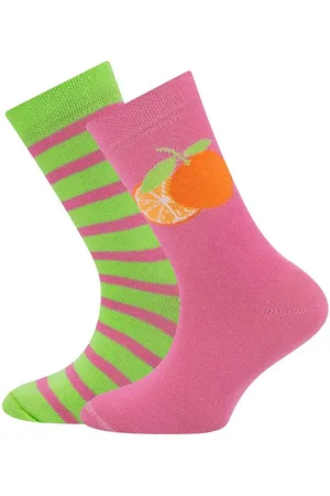 Ewers Socken Socken 2er Pack Orangen/Ringel (2-Paar) - Verkäufer: Strümpfe GmbH