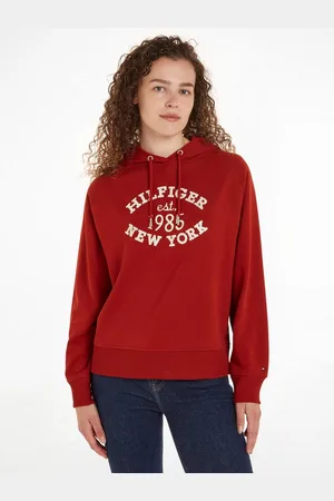 Tommy Hilfiger Kapuzensweatshirt MDRN REG VARSITY HOODIE mit Kapuze