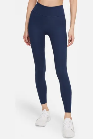 Arena Trainingstights W NIKE ONE LUXE MR TIGHT 413 MIDNIGHT NAVY/CLEAR - Verkäufer: SportTimm
