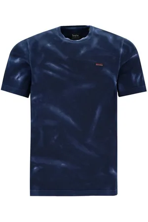 HAJO T-Shirt H T-Shirt RH Batik Effekt marine - Verkäufer: Herrenmode Kreis Shop