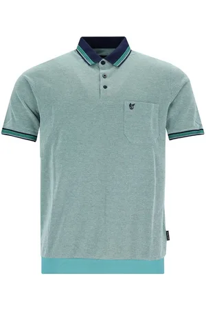HAJO Poloshirt H Polopique Bund Stay FreshDreitonoptik smaragd - Verkäufer: Herrenmode Kreis Shop
