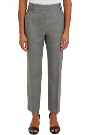 Tommy Hilfiger Webhose POW CHECK SLIM STRAIGHT PANT (Global Serie TH WOMEN) im Karodessin