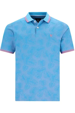HAJO Poloshirt H Poloshirt Stay FreshColourswitch-bedruckt aqua - Verkäufer: Herrenmode Kreis Shop