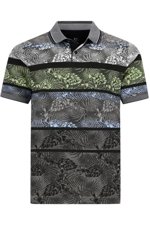 HAJO Poloshirt H Poloshirt Stay Fresh Print - Verkäufer: Herrenmode Kreis Shop