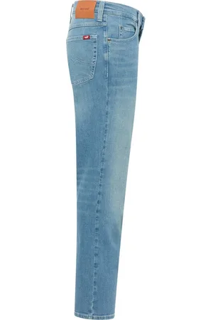 Mustang 5-Pocket-Jeans Style Tramper Straight mit Markenlabel