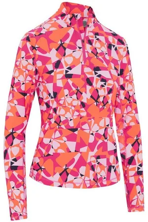 Callaway Poloshirt Geometric Floral Protection Top Damen (1-tlg) volle Bewegungsfreiheit - Verkäufer: GFA Sports