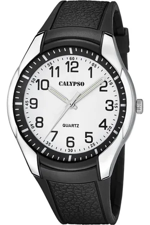 Calypso Quarzuhr Calypso Herrenuhr Kautschuk , (Analoguhr), Herrenuhr rund, groß (ca. 44mm), Kautschukarmband , Casual - Verkäufer: Fit4Style Silberschmuck - IMPPAC