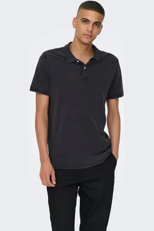 Only & Sons Poloshirt Poloshirt aus Baumwolle Kurzarm Slim Fit ONSTRAVIS SLIM WASHED SS POLO NOOS - Verkäufer: ARIZONAS